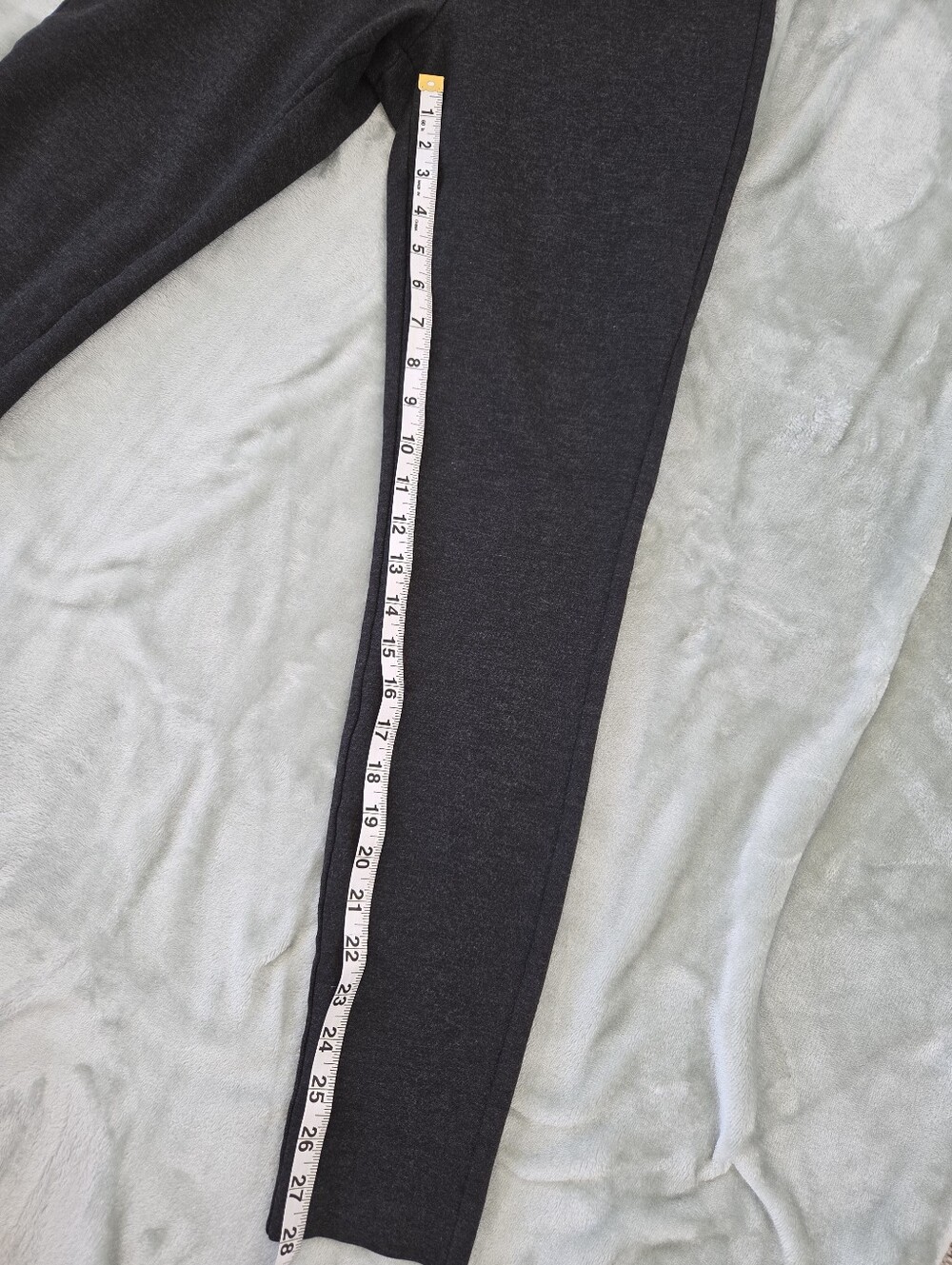J. Crew Women's Dark Heathered Charcoal Legging - Picture 5 of 5